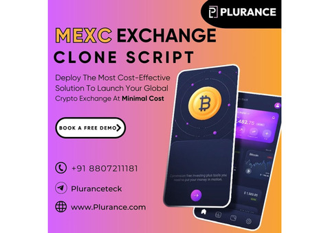 Create Your Crypto Empire with Plurance's MEXC Clone Script