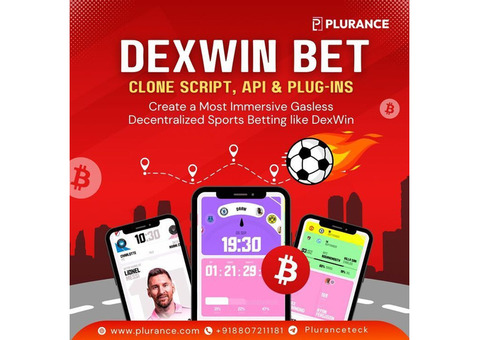 Plurance's DEXWIN clone script - Avail at minimal cost