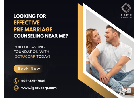 Pre marriage counseling near me  with Igotu Corp