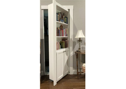 Bookcase Closet Doors