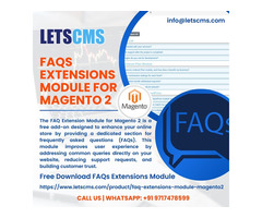 FAQs Extension Module for Magento 2 - Free Download Available