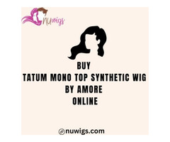 Buy Tatum Mono Top Synthetic Wig By Amore Online