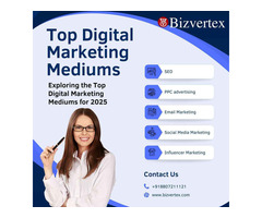 How to Leverage Top Digital Marketing Mediums for Success | Bizvertex