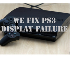 We fix PS3 display failure