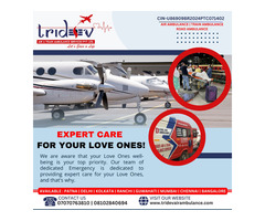 Experts in Tridev Air Ambulance Guwahati for Patients