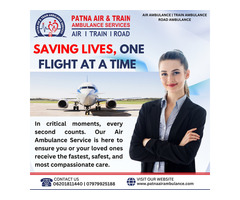 Cutting-Edge Medical Transportation by Patna Air Ambulance