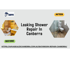 Leaking Shower Repair In Canberra - AquaSealed Canberra