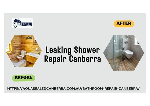 Leaking Shower Repair Canberra - AquaSealed Canberra