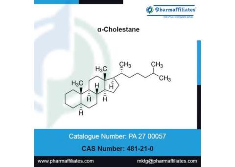 α-Cholestane, CAS No : 481-21-0