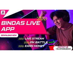 Bindas Live: Stream, PK Battle, Audio Chat, and Earn Big!