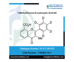 Get High-Quality 3-Methylflavone-8-carboxylic Acid-d5