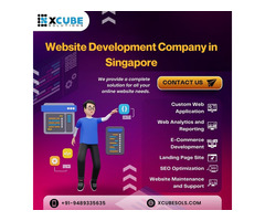 #1 Website Development Company in Singapore | Xcube Solutions