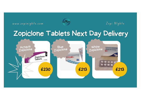 Zopiclone 7.5mg Next Day Delivery UK