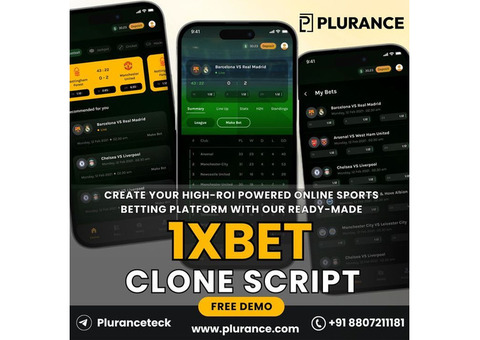 Dominate Sports betting world with Our 1xbet Clone Script
