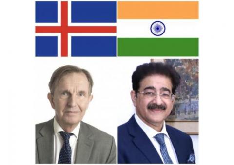 ICMEI Congratulated Iceland Embassy on National Day