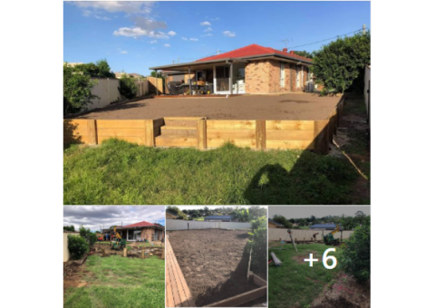 Want a flat back yard?