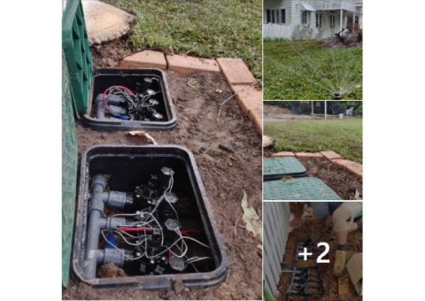 Fully automatic 8 station irrigation