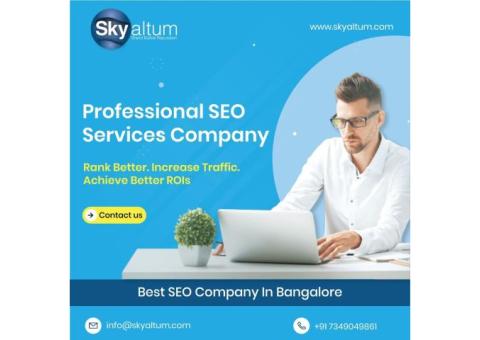 Trying to get a top ranking on Google? Best SEO company in Bangalore