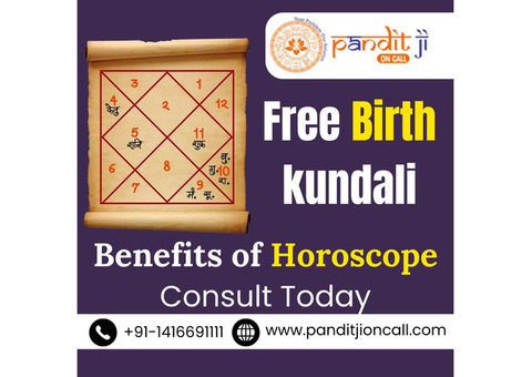 Explore Your Future with a Free Birth Kundali – Get It Now!