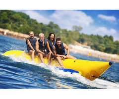 Banana Boat Ride in Elephant Beach (Havelock Island)