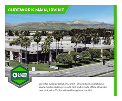 Flexible Warehouse Space at Cubework Irvine with no hidden fees