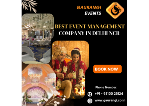 Best Event Management Company in Delhi NCR