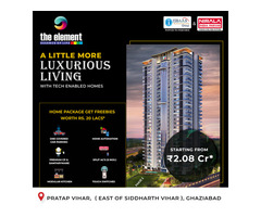 3 BHK Luxury Flats in Siddharth Vihar | The Element