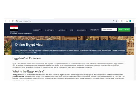 Egyption Government Visa and Immmigration Office