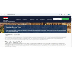 Egyption Government Visa and Immmigration Office