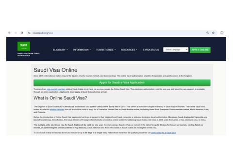 Saudi Arabian Government Visa Center