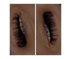 Wet Eyelash Extensions