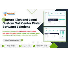 Feature-Rich and Legal Custom Call Center Dialer Software Solutions