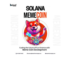 Top Rated  Solana Meme Coin Development - Beleaf Technologies