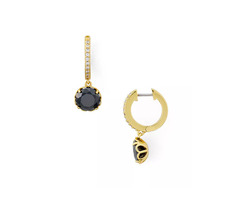 Shop Now Black Diamond Dangle Earrings @ Gemone Diamonds