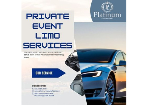 Private Event Limo Services || Luxury at Your Fingertips