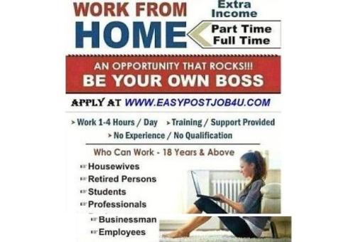Earn money online from home