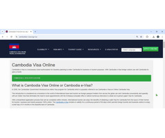 CAMBODIA Easy and Simple Cambodian Visa