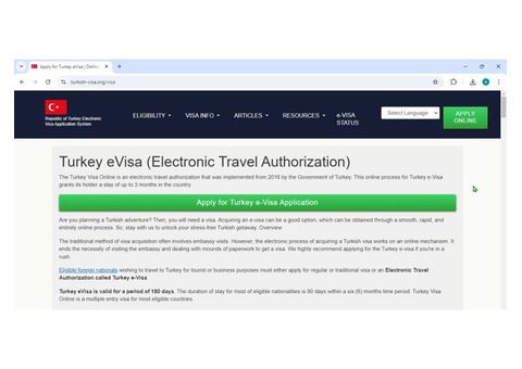 FOR LITHUANIAN CITIZENS - Turkey Immigration Office eVisa Online