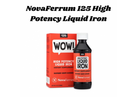 NovaFerrum 125 High Potency Liquid Iron