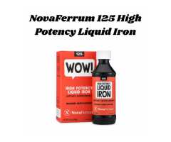 NovaFerrum 125 High Potency Liquid Iron