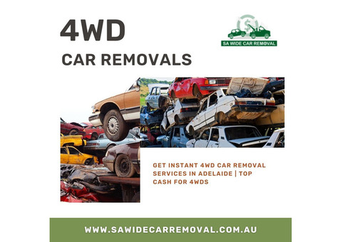 4WD Car Removals Adelaide