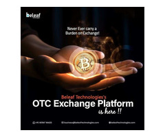 Best OTC Crypto exchange Development Company - Beleaf Technologies