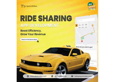 Launch Your Own Ride-Sharing App with SpotnRides