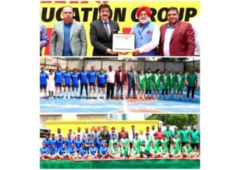 ICMEI Presented Indo Iraq Friendly Matches at Marwah Studios