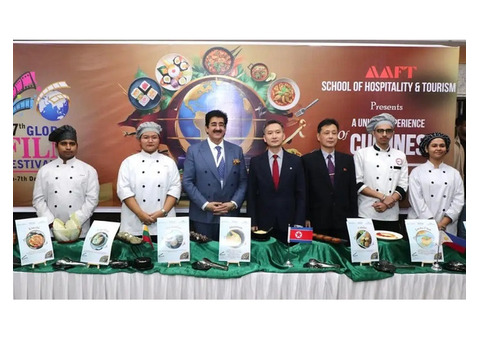 AAFT School of Hospitality and Tourism Presents Cuisines of DPR Korea