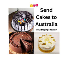 Send Online Delightful Cakes to Australia from TheGiftPortal