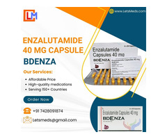 Affordable Enzalutamide Capsules cost - Bdenza 40mg Price