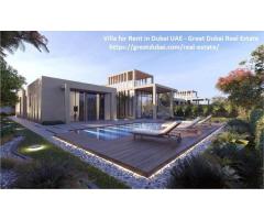 Villa for Rent in Dubai UAE - Great Dubai Real Estate