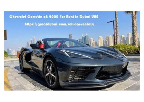 Chevrolet Corvette c8 2020 For Rent in Dubai UAE