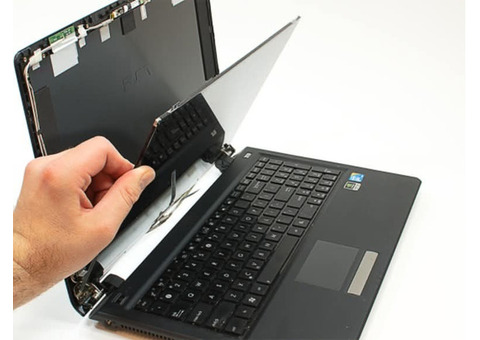 Replace broken Laptop Screen with new